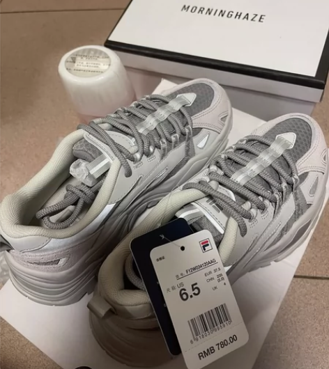 FILA 斐乐鱼刺SOFIA老爹鞋女鞋厚底...