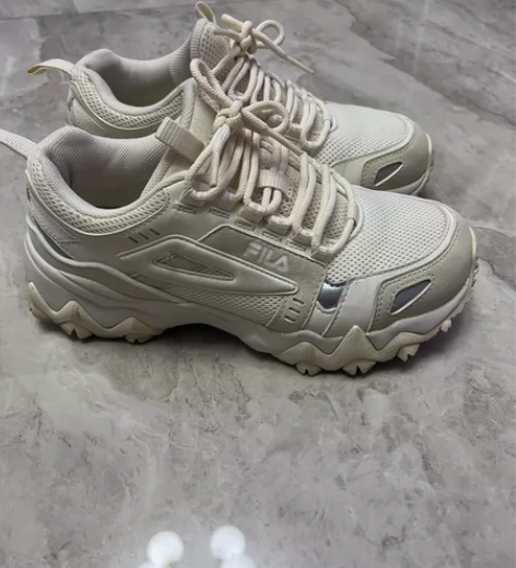 FILA 斐乐女子运动复古运动鞋 秋季四季...