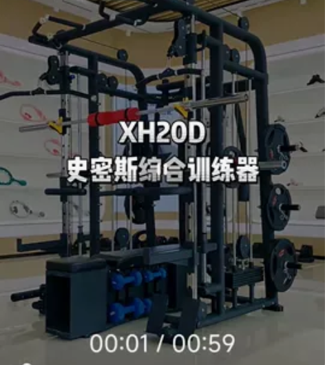 家用龙门架健身器材史密斯机综合力量训练器多...