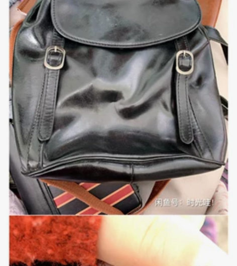 黑色双肩包 背包感兴趣的话点“我想要”和我...