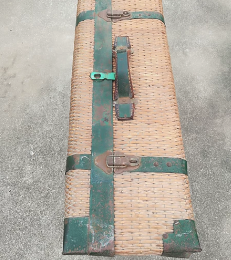 老编织大行李箱，民国近代藤条箱 民俗老物件...