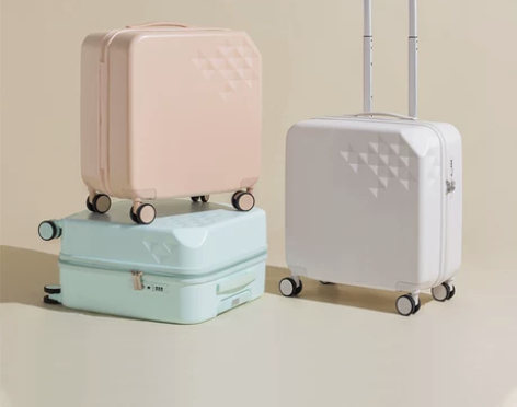 米熙行李箱女小型轻便20寸学生拉杆旅行箱皮...