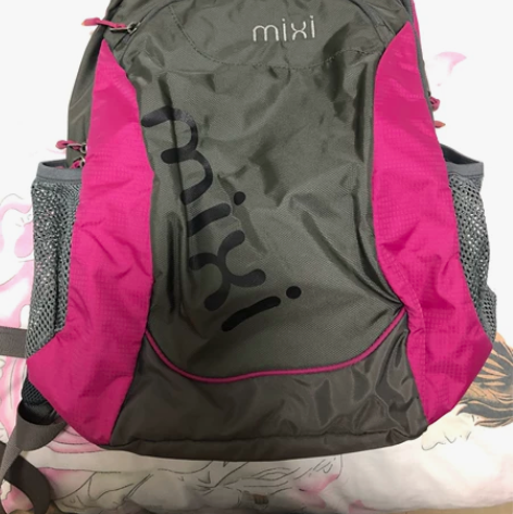 米熙休闲运动背包双肩包女书包中学生男时尚潮...