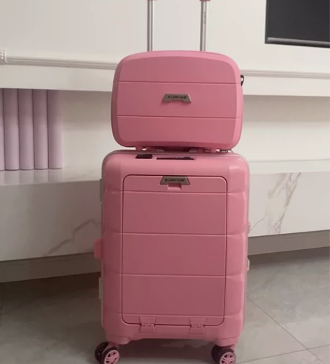 Lucky Club前置电脑行李箱男女密码...