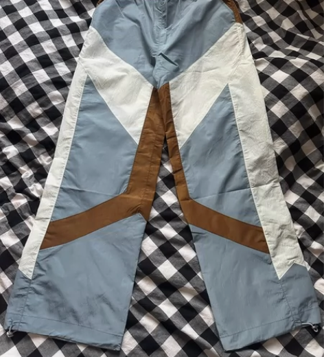 vintage孤品降落伞长裤重工Bella...