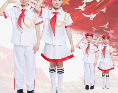 短袖鼓号队服学生幼儿升旗手少先队鼓乐队服