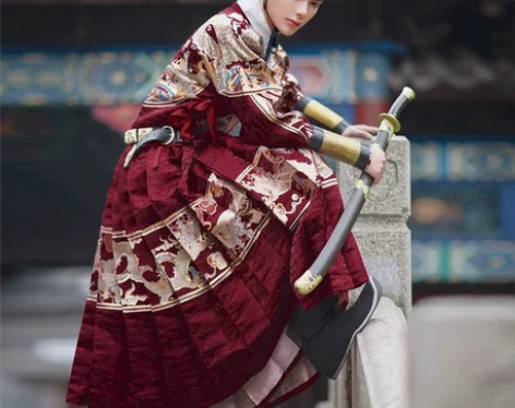 【出租】如梦霓裳男装女装织金飞鱼服贴里[关...