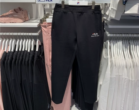 FILA 斐乐裤子女2020冬款女士运动修...