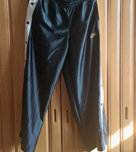 Nike/耐克 排扣长裤 阔腿裤 宽松 女...