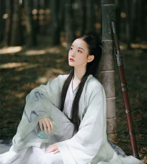 七月夕栖隐大袖衫xs，适合晋魏风，全新未拆...