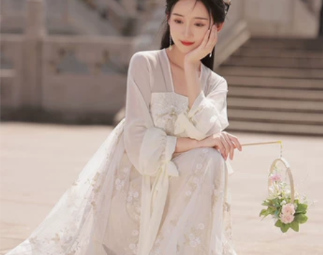 ?夏季日常上班可穿改良襦裙中国风仙女唐制齐...