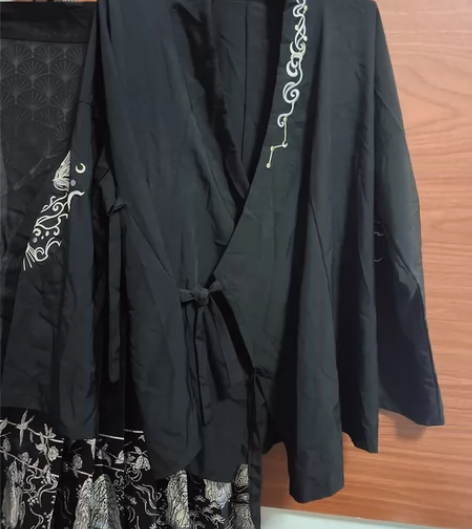 孤鲤汉服上衣只有上衣 九新