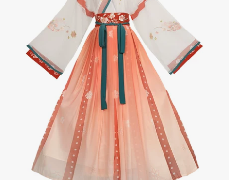 花碟梦 晋制汉服女夏季原创新款魏晋中国风改...