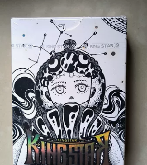 Kingstar十二章纹花切扑克 韵墨烟雨...