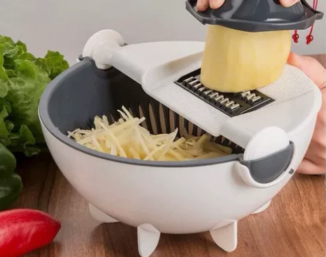 切丝擦丝神器多功能切片器九合一家用切丝器刨...