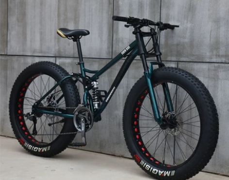 山地车自行车成人越野车沙滩雪地车4.0大轮...