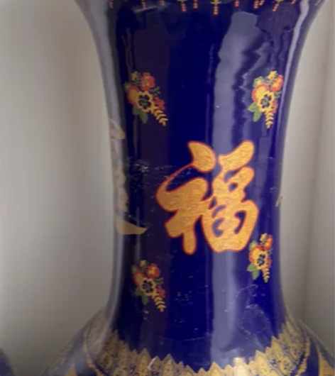 景德镇陶瓷大花瓶，高1.6米左右，一共2个...