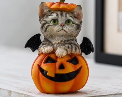 几乎全新创意摆件可爱猫咪毕业祝福送礼办公室...