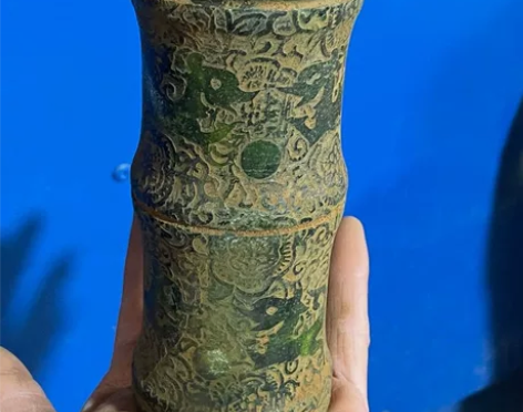 战国乾隆年制古玩杂项高古老玉做旧岫玉老物件...