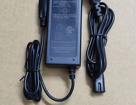 原装42V1A充电器平衡车36v锂电池充电...