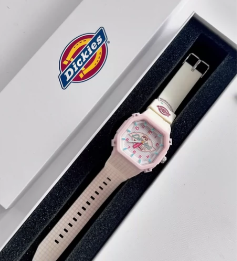 Dickies迪克斯 美式复古甜心小方块手...