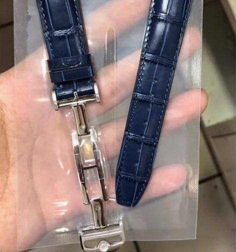 新款万国地球扣皮表带，蝴蝶扣款真皮表带，万...