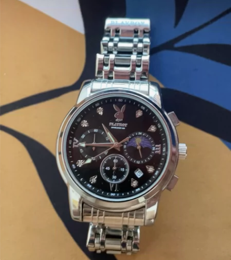 花花公子手表男高档防水潮流男士精致大气非机...