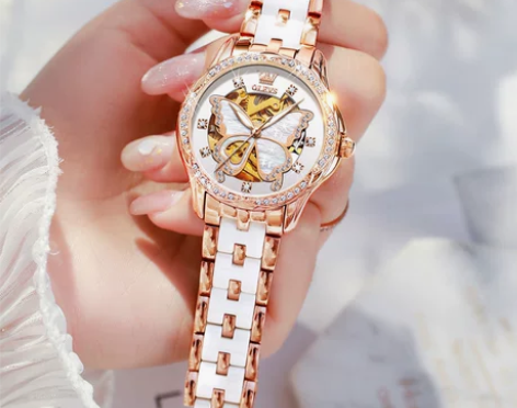 瑞士2022新款女士手表正品名牌机械表全自...