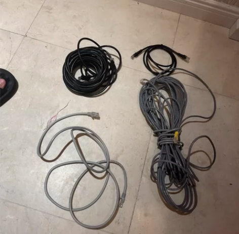 4个长度不同的网线 要哪根联系我 感兴趣的...