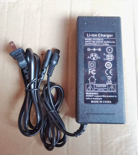 包邮小米9九号平衡车充电器63V四孔54....