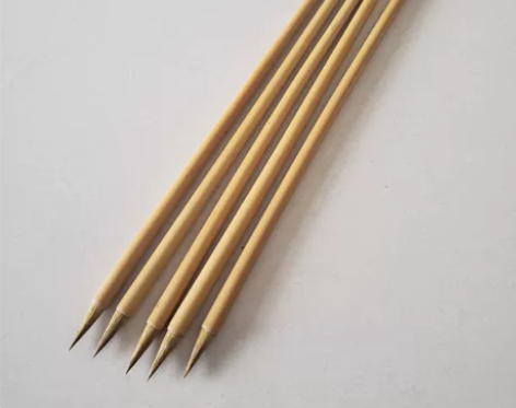 二支狼毫小楷毛笔，【拍品】狼亳小楷 【规格...