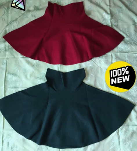 【全新】女秋冬款短裙半身裙，高腰打底针织蓬...