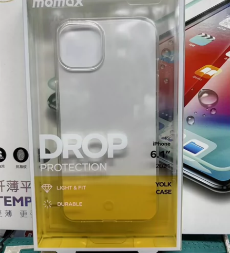 MOMAX摩米士苹果13手机壳防刮超薄透明...