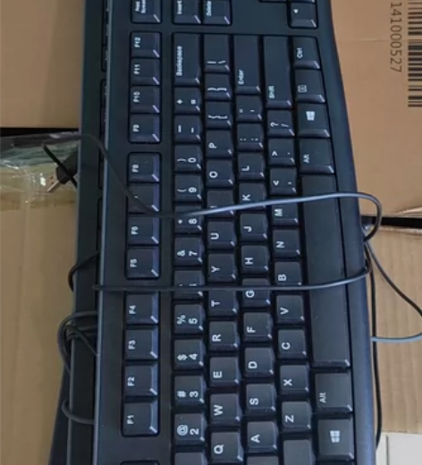 罗技键盘K120  公司升级下来的八九成新...