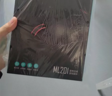 雷神无线游戏鼠标 ML201 颜色：黑色/...