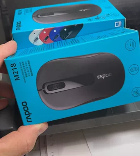 雷柏M218 无线鼠标 白色 1全新未拆。...