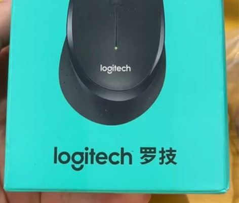 罗技（Logitech）M330 静音鼠标...