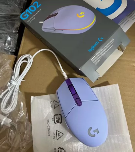 【清仓包邮】罗技G102同款有线游戏罗技G...