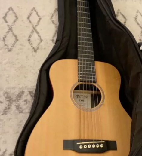 马丁吉他 Martin LX1E 34寸 ...