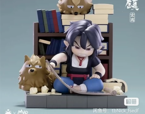 罗小黑×MADology蓝溪镇玄离q版手办...