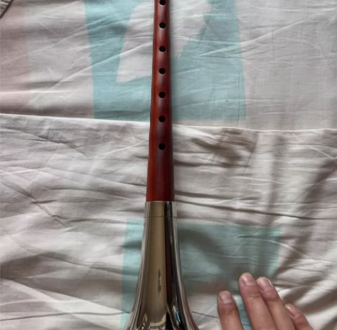 民间唢呐上三孔F，民间三机子老红木价格优惠...