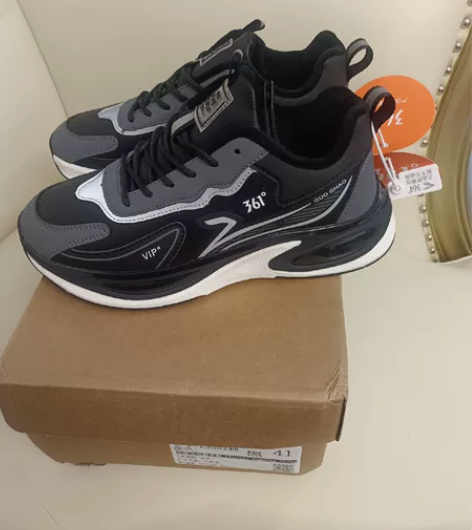 闲置全新361男运动鞋加绒41码，全新的3...
