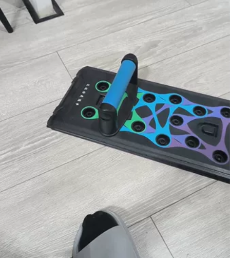 俯卧撑训练板多功能支架男士练胸肌腹肌辅助器...