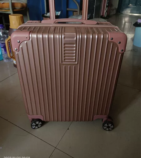 ULDUM玫瑰金行李箱18英寸 包邮??轻...
