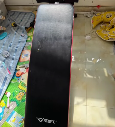 成人健身架，仰卧起坐拉力器，新旧如图   ...