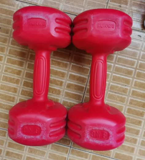 朗威哑铃 女士健身家用器材儿童学生一体式练...