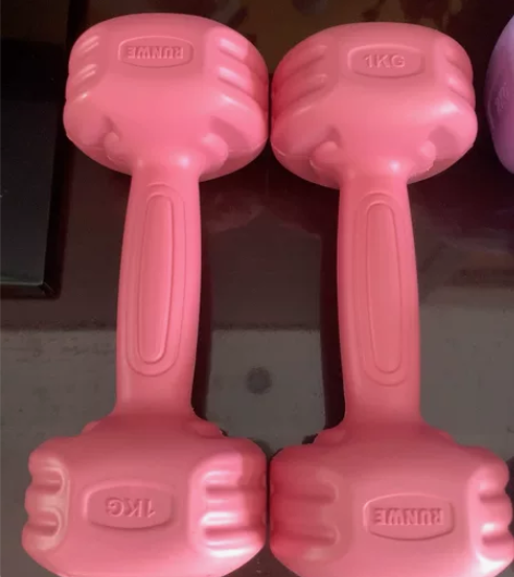 朗威哑铃单只1公斤一对，2公斤一对，八月底...