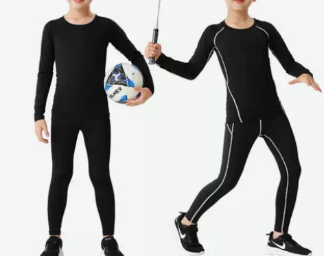篮球裤紧身裤 儿童运动打底裤速干裤训练衣服...