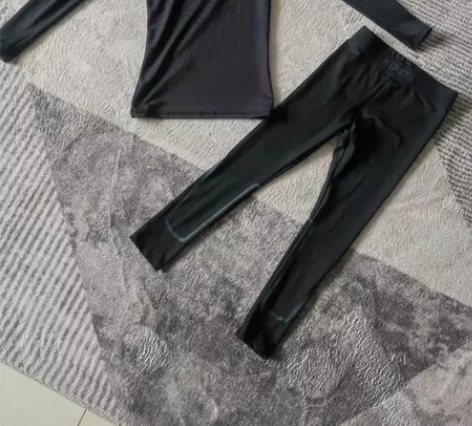 迪卡侬儿童运动紧身裤男童裤子打底运动裤足球...