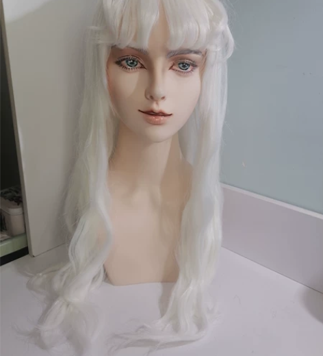 【假发造型展示】王者荣耀cos貂蝉金色仲夏...